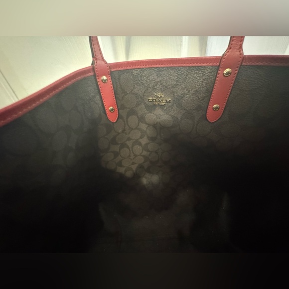 Authentic Fully Reversible Coach Tote - Picture 8 of 10